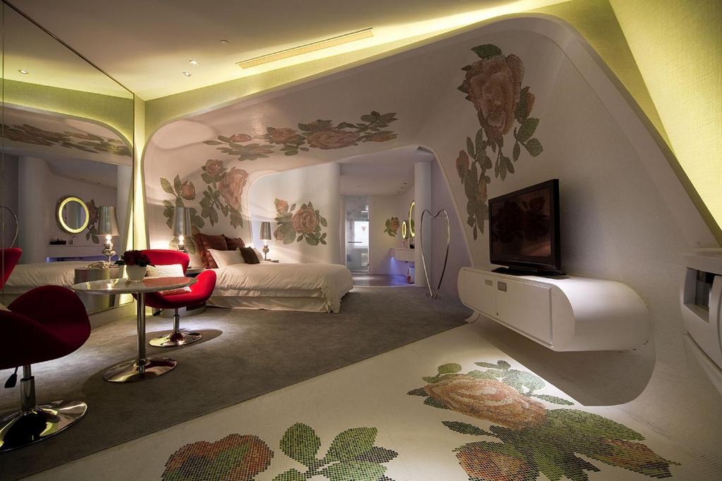 Wego Funtel - Dazhi Branch Motel Taipei Rom bilde