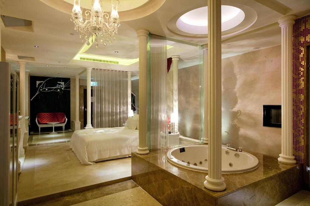 Wego Funtel - Dazhi Branch Motel Taipei Rom bilde